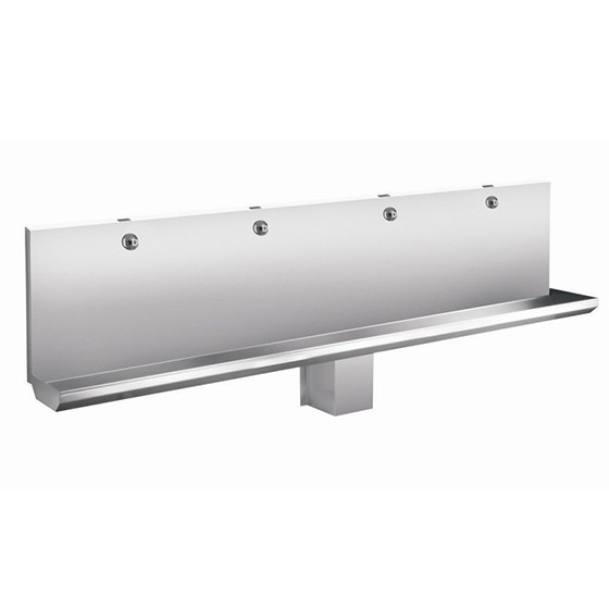 SLPN 05E – Stainless Steel Automatic Urinal Manger, Length 2400 mm